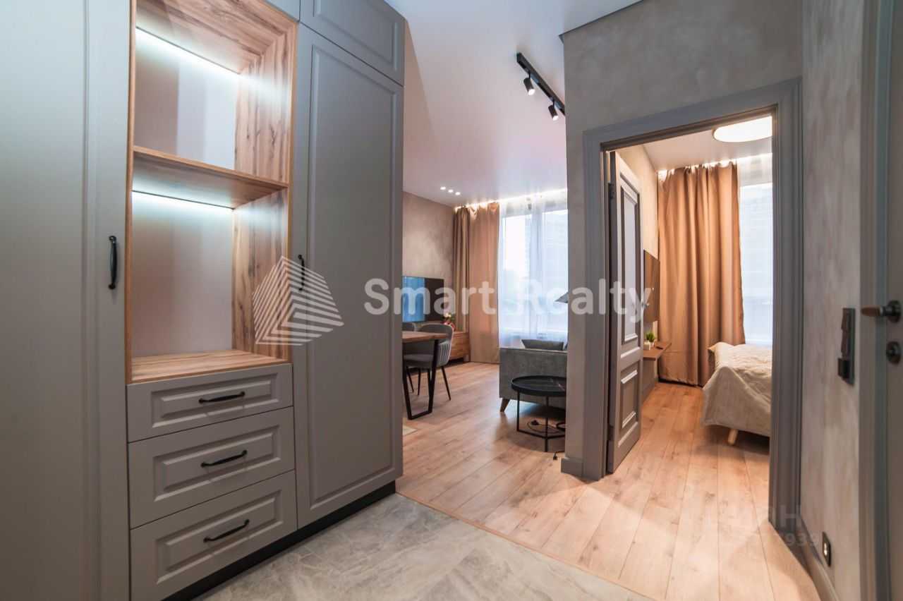 1-комнатная квартира, 37,4 м²