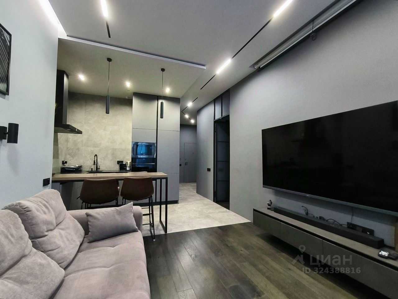 2-комнатная квартира, 60 м² — фотография 2