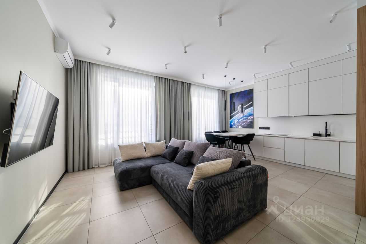 2-комнатная квартира, 56,8 м²
