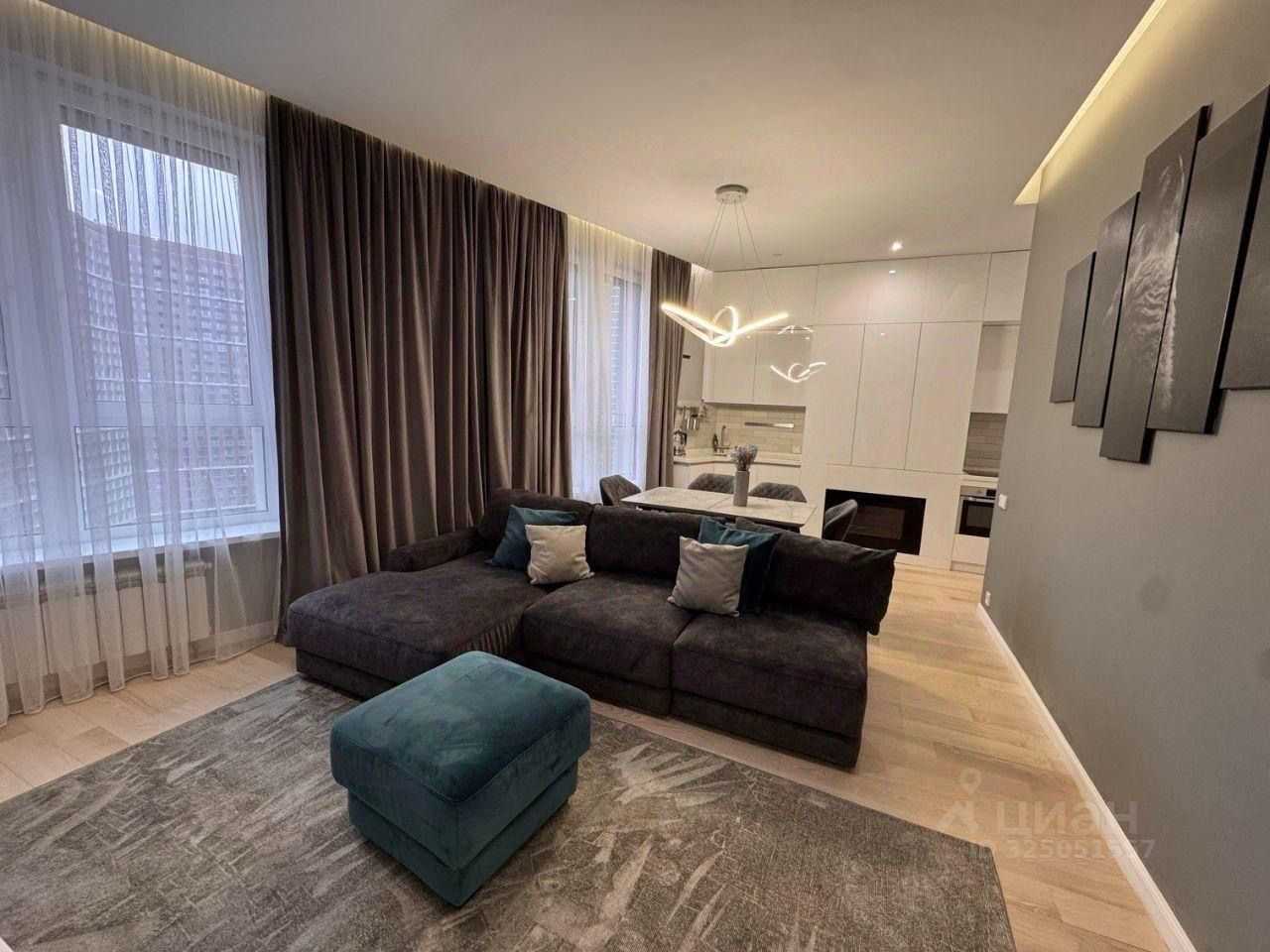 3-комнатная квартира, 82 м²