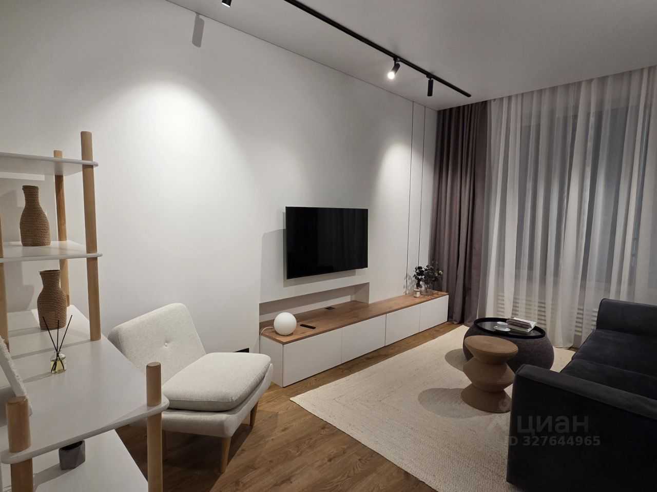 2-комнатная квартира, 55,3 м²