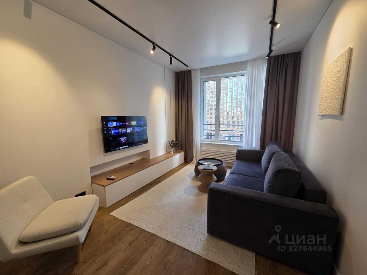 2-комнатная квартира, 55,3 м² — фотография 3