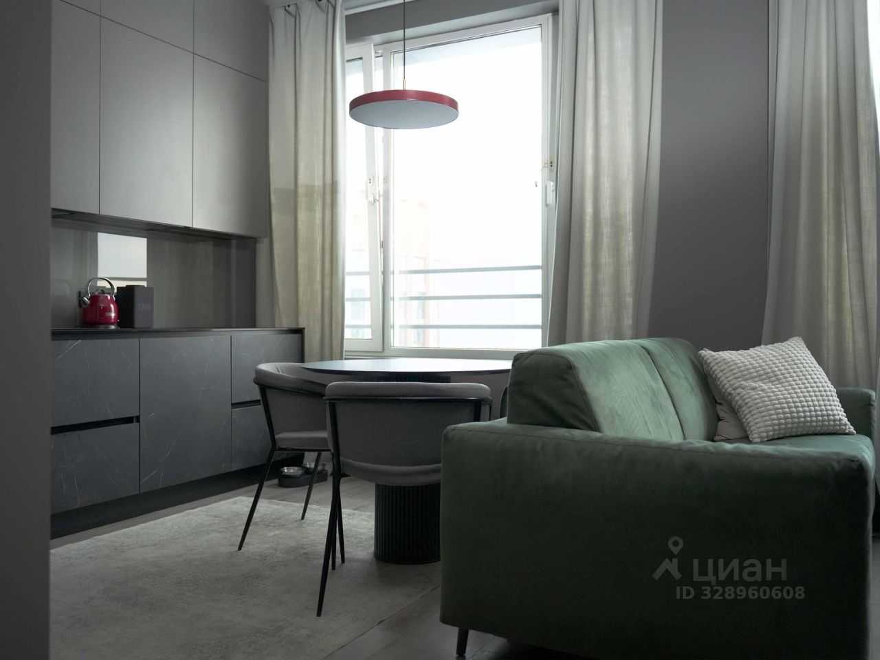 1-комнатная квартира, 36,1 м² — фотография 3