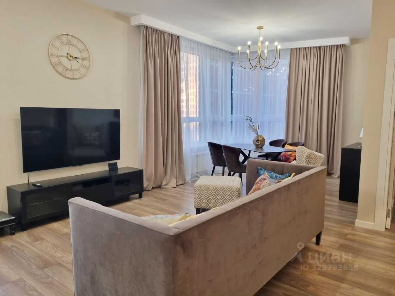 3-комнатная квартира, 84 м² — фотография 2