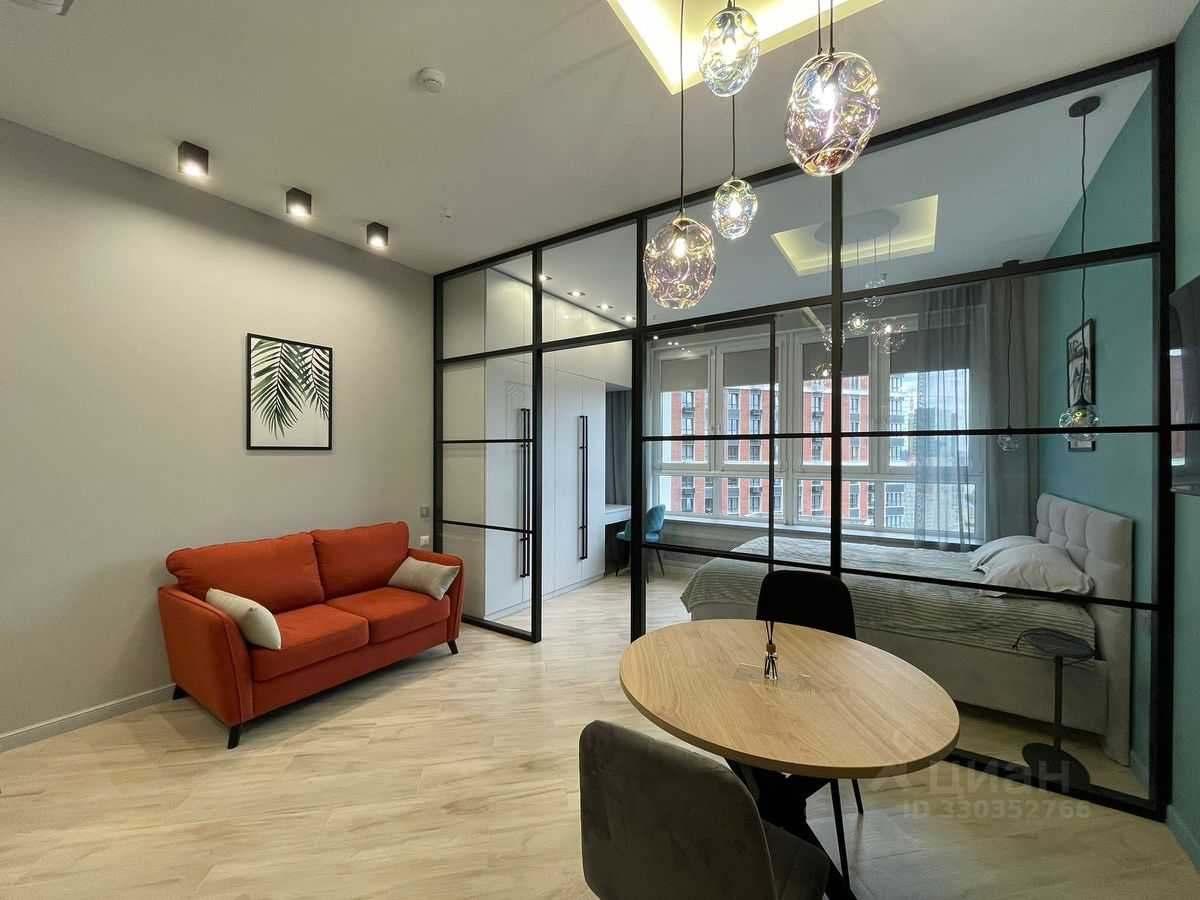 1-комнатная квартира, 35 м² — фотография 2