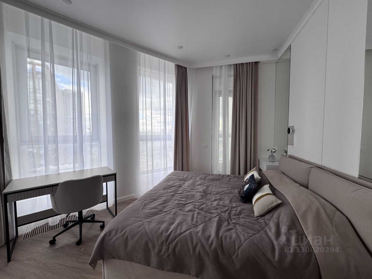 1-комнатная квартира, 45 м²