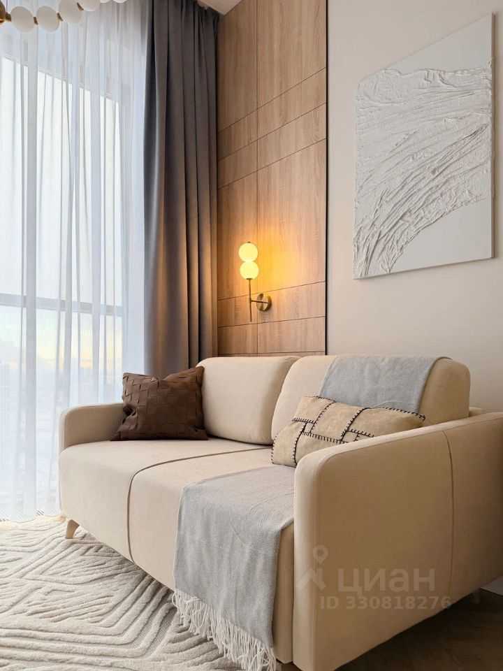 1-комнатная квартира, 46 м² — фотография 2