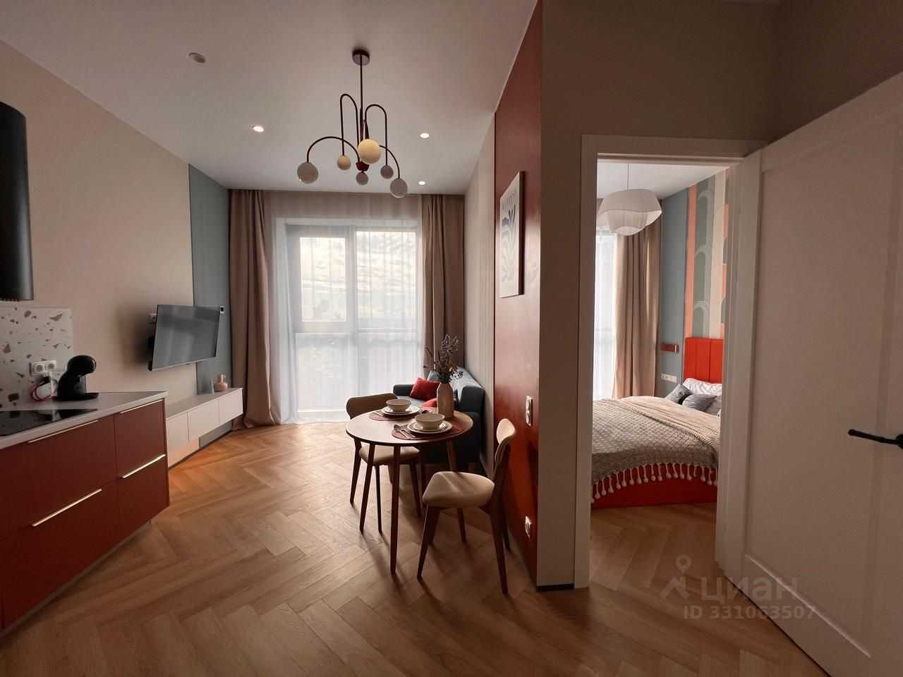 2-комнатная квартира, 38 м² — фотография 3