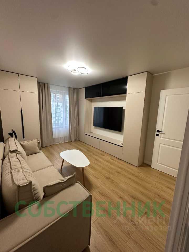 1-комнатная квартира, 35,1 м²