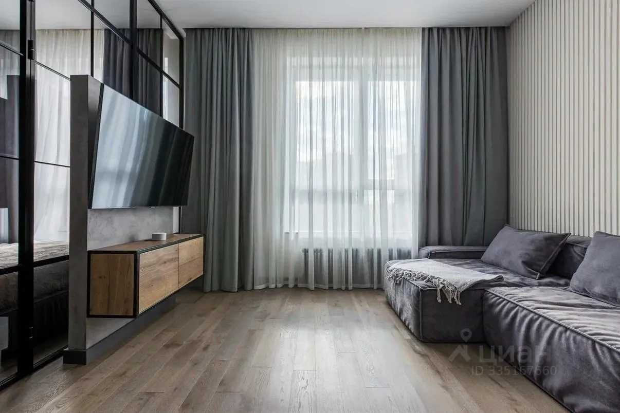 1-комнатная квартира, 37,4 м² — фотография 3