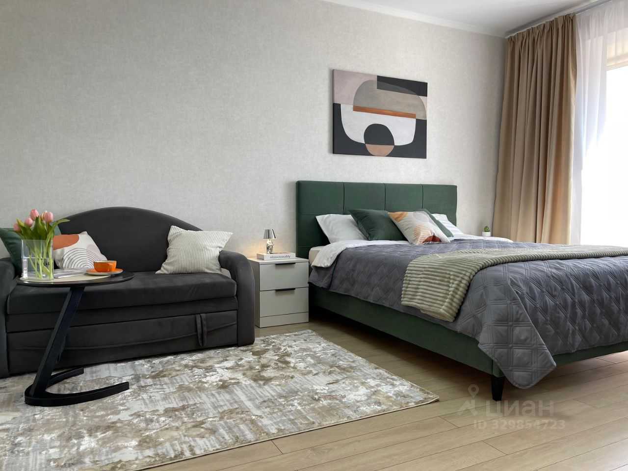 1-комнатная квартира, 38 м² — фотография 3