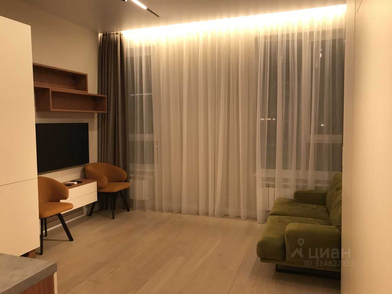 1-комнатная квартира, 27 м²