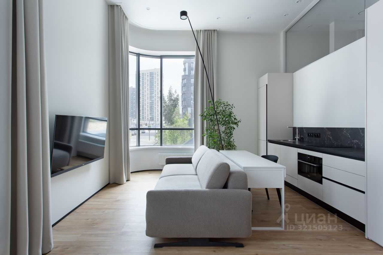 1-комнатная квартира, 40 м² — фотография 2