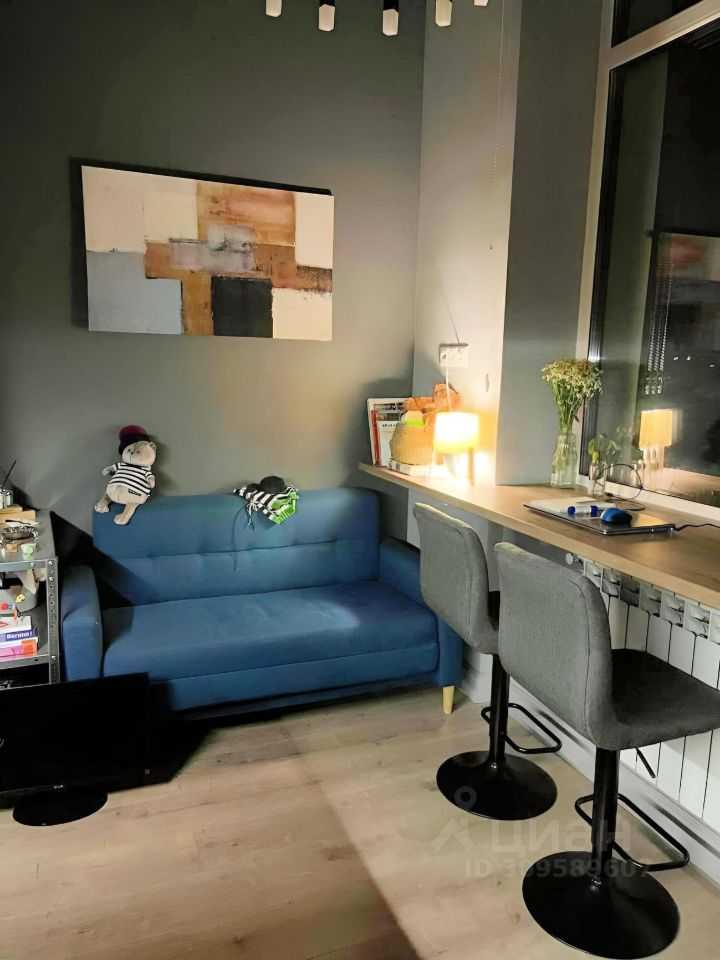 1-комнатная квартира, 17 м²