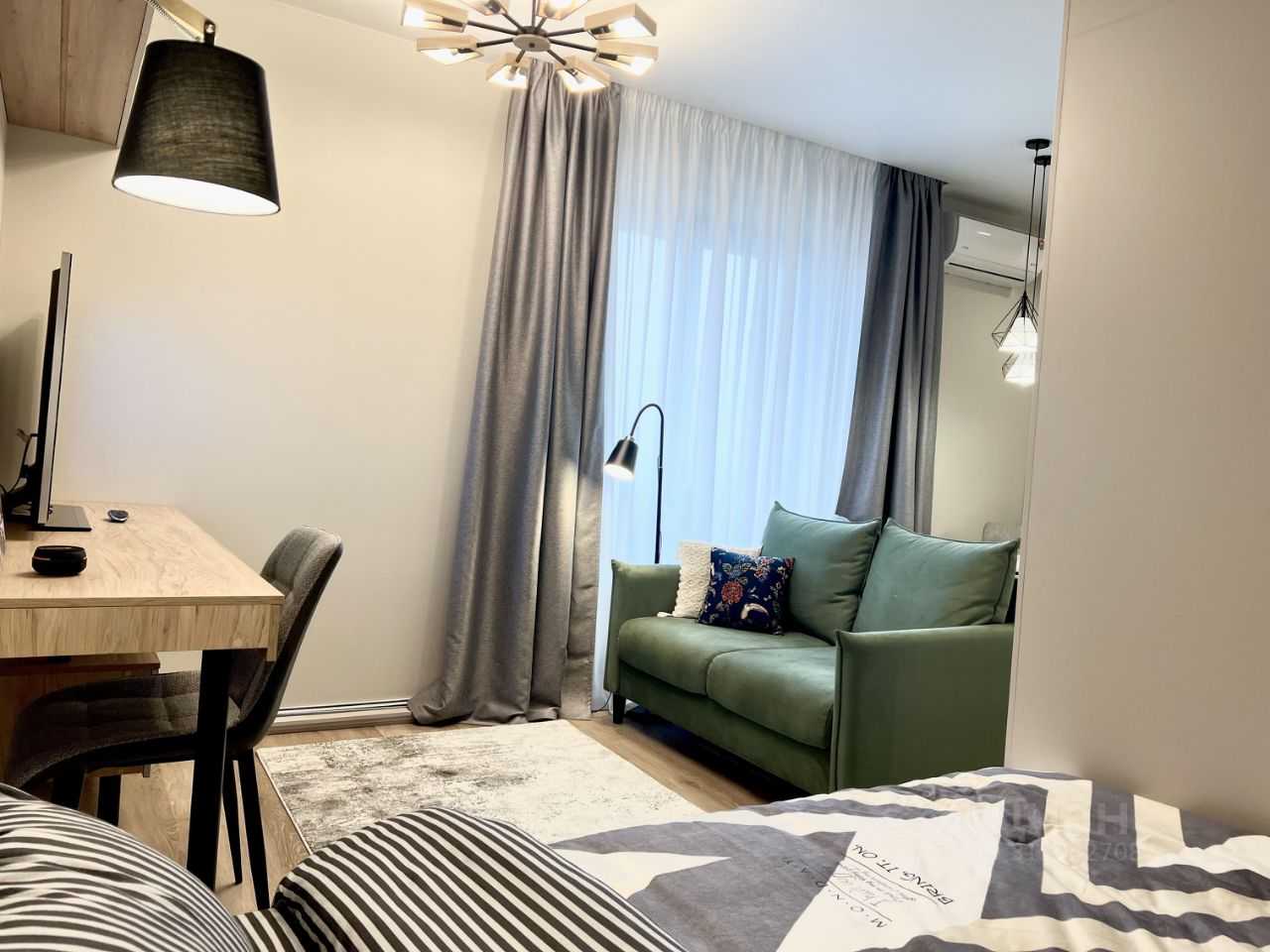 1-комнатная квартира, 28 м² — фотография 3