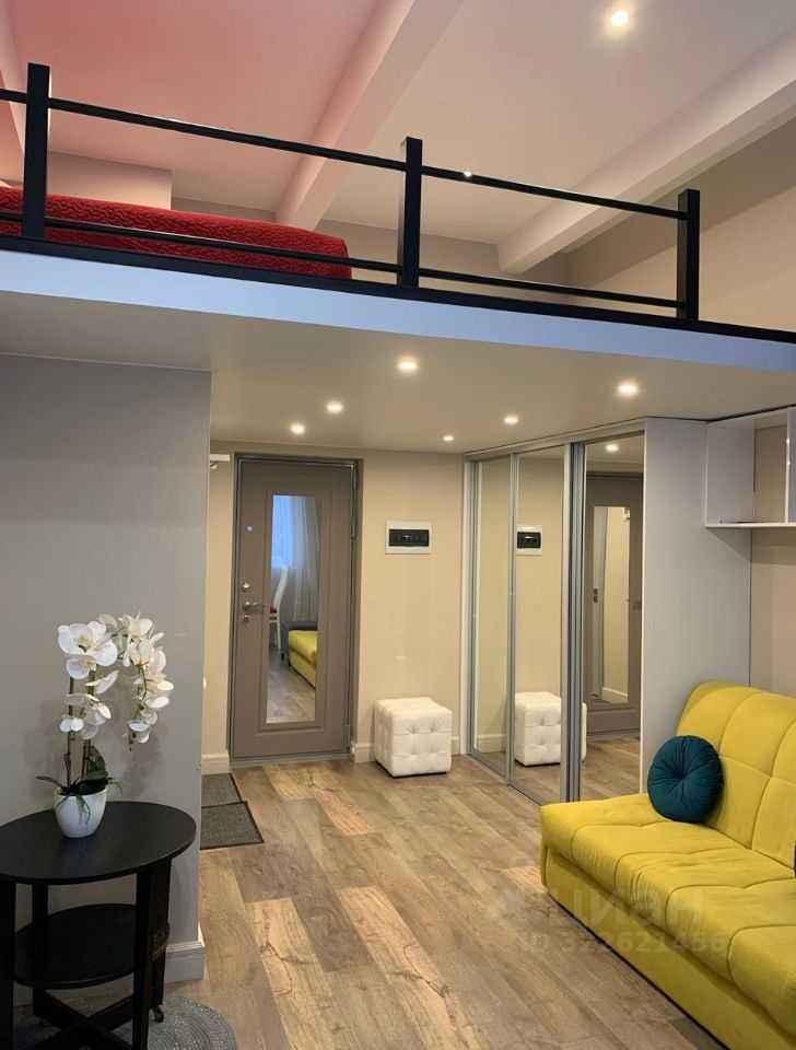 1-комнатная квартира, 22,4 м²