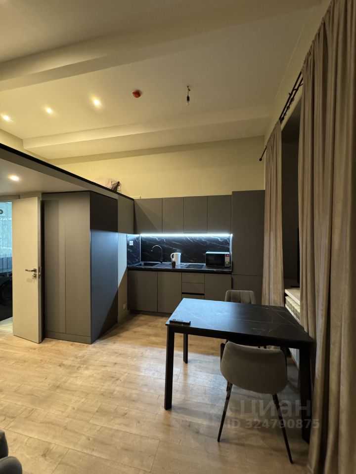 1-комнатная квартира, 33,8 м²