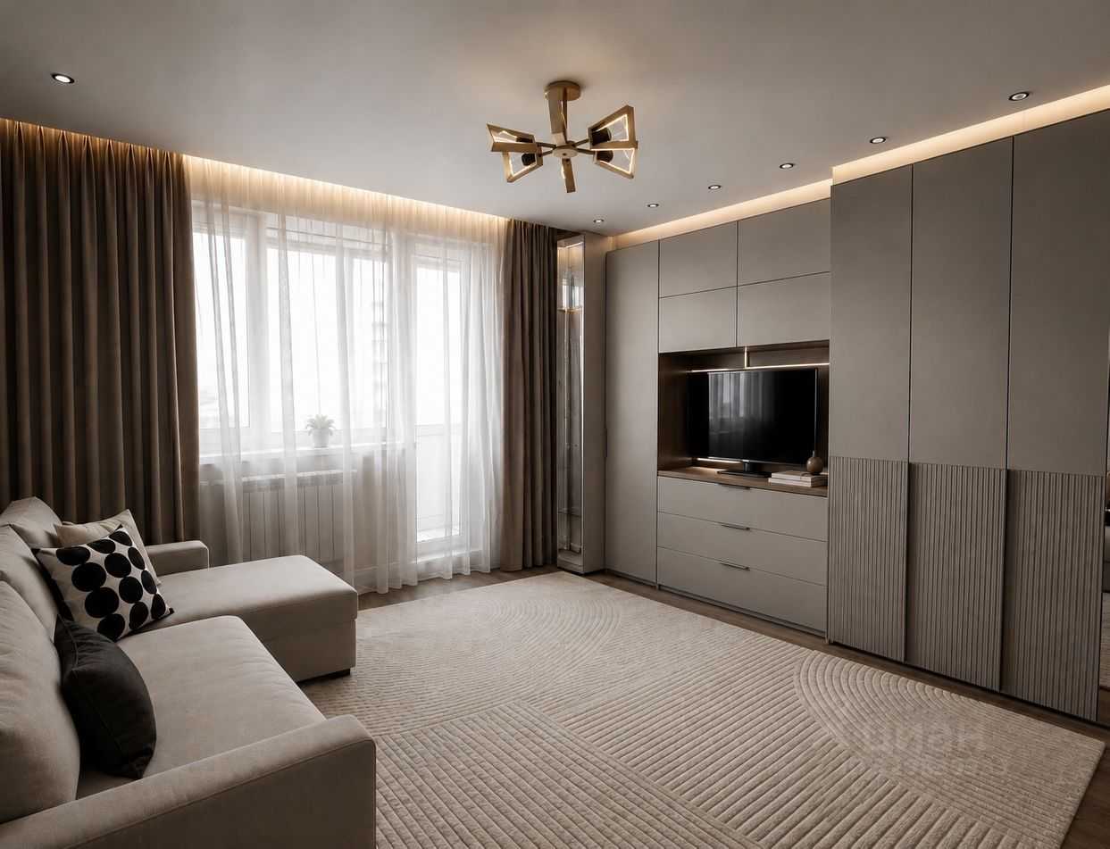1-комнатная квартира, 40 м²