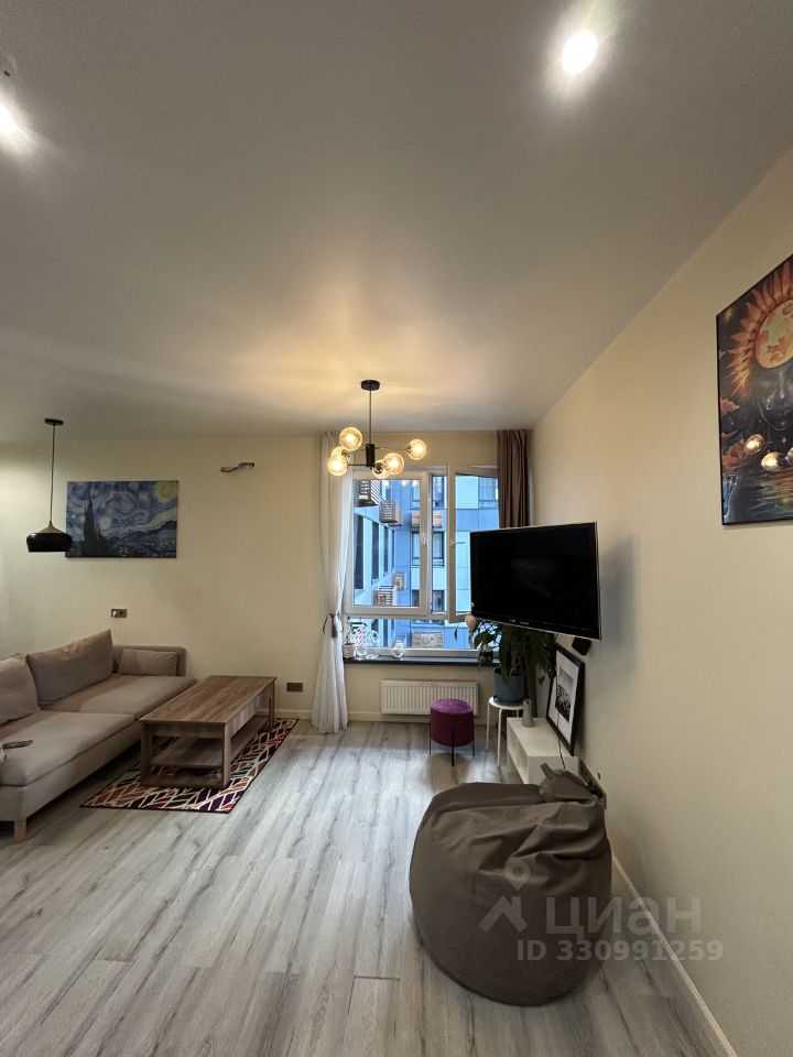 1-комнатная квартира, 33 м²