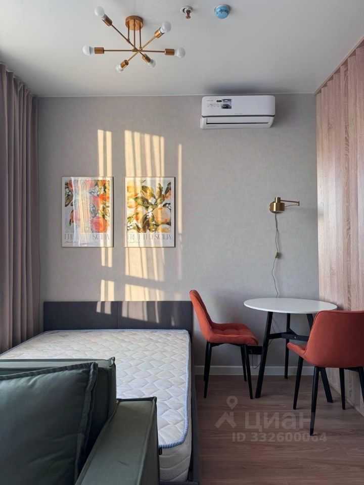1-комнатная квартира, 27 м²