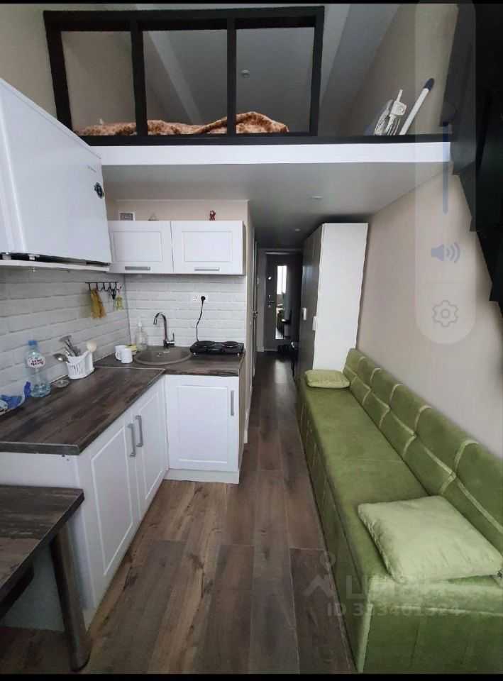 1-комнатная квартира, 15,7 м²