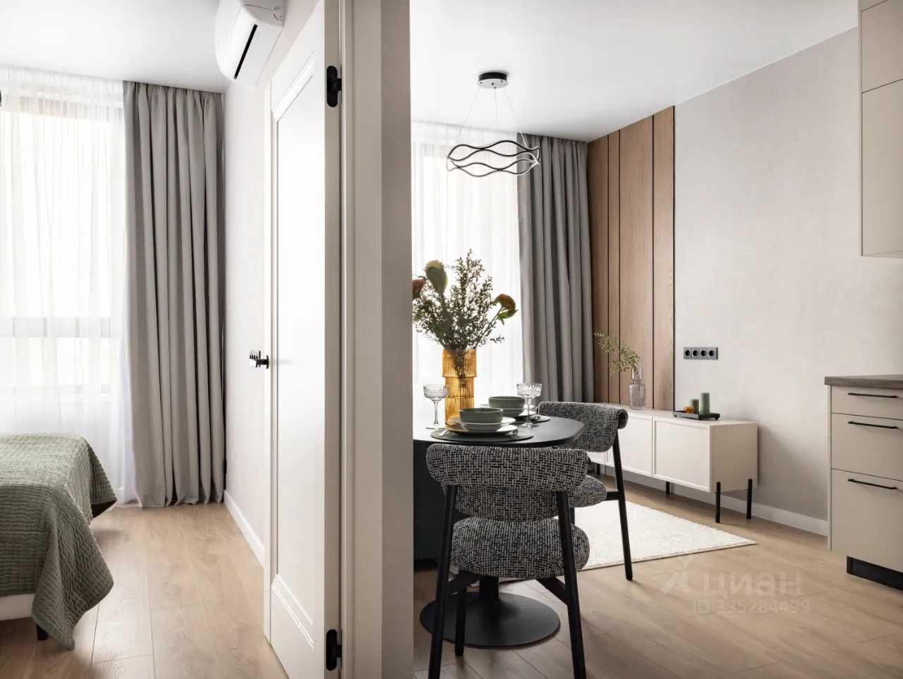 1-комнатная квартира, 33 м²
