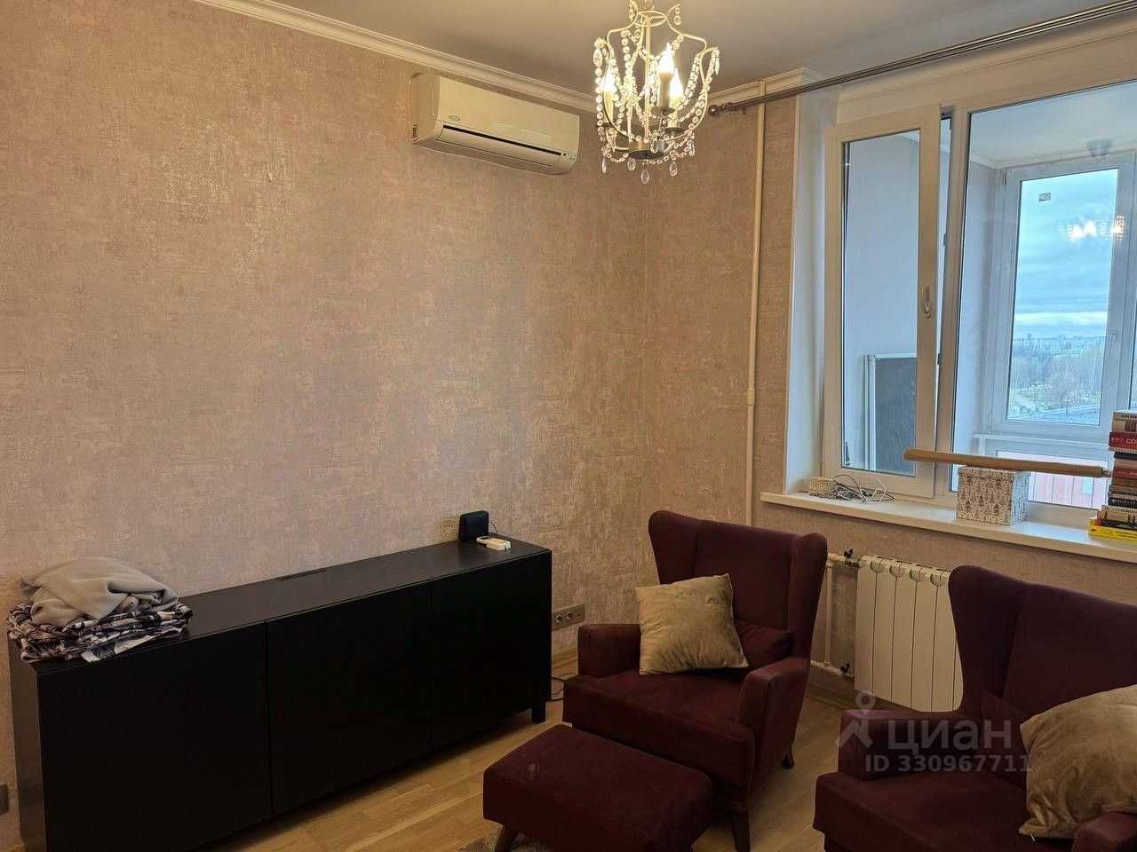 1-комнатная квартира, 40 м² — фотография 3