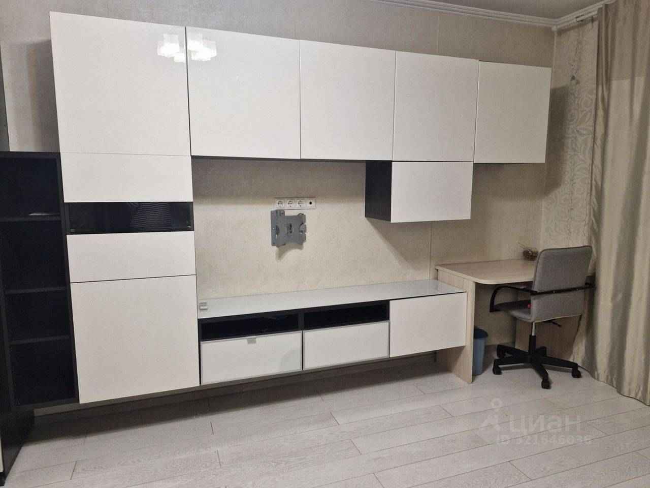 1-комнатная квартира, 40 м²