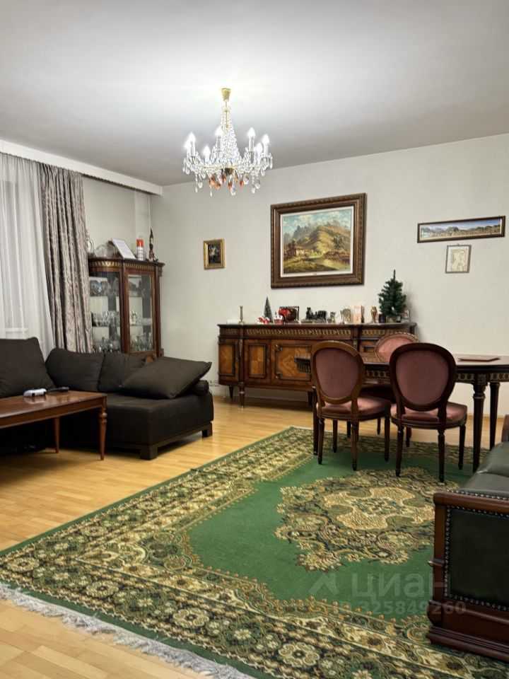 4-комнатная квартира, 125 м²