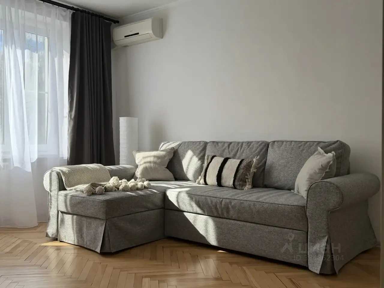1-комнатная квартира, 34,8 м²
