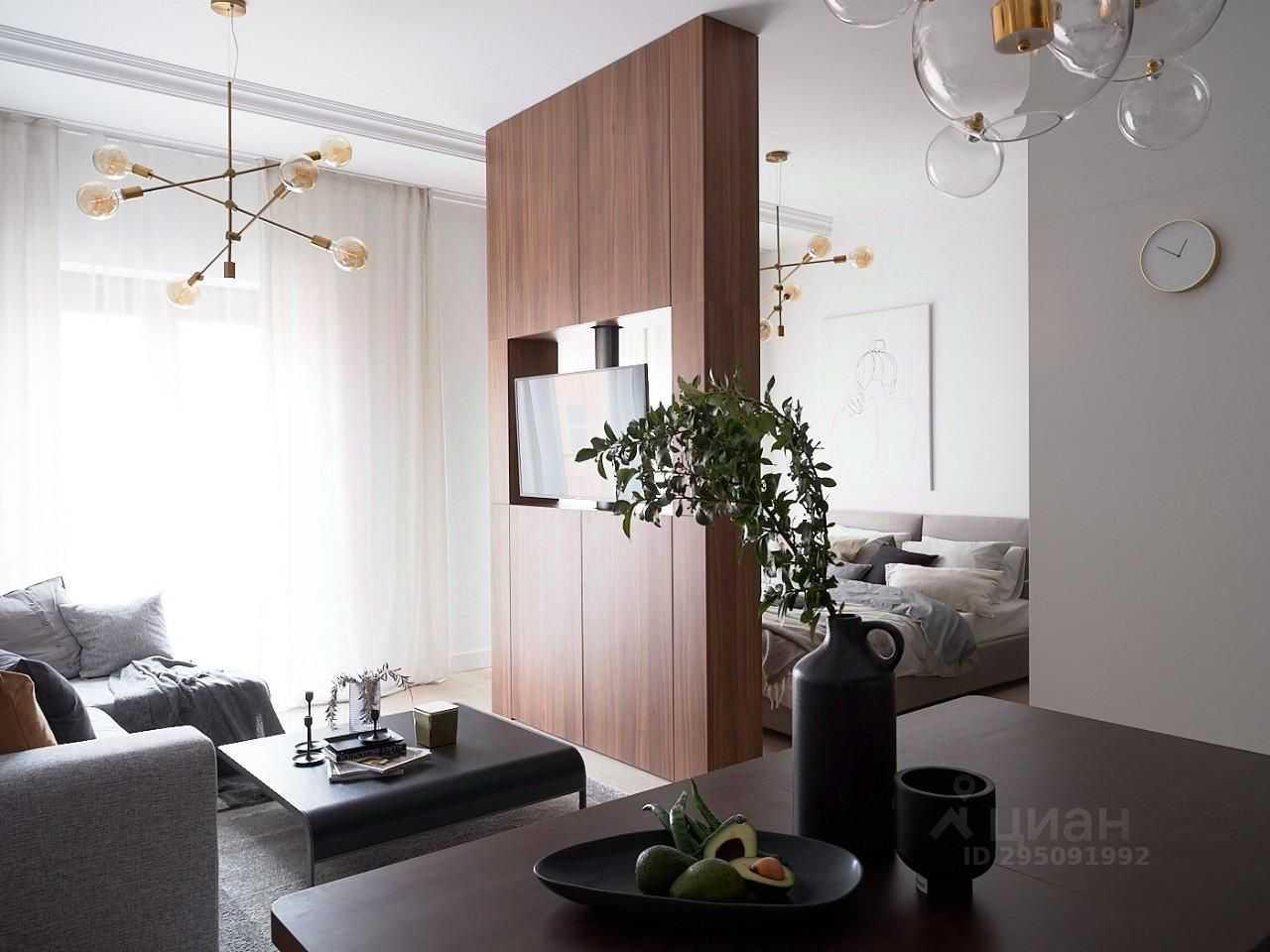 1-комнатная квартира, 46 м² — фотография 2