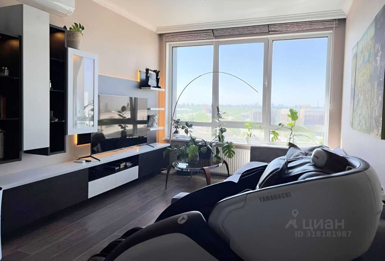 3-комнатная квартира, 90 м²