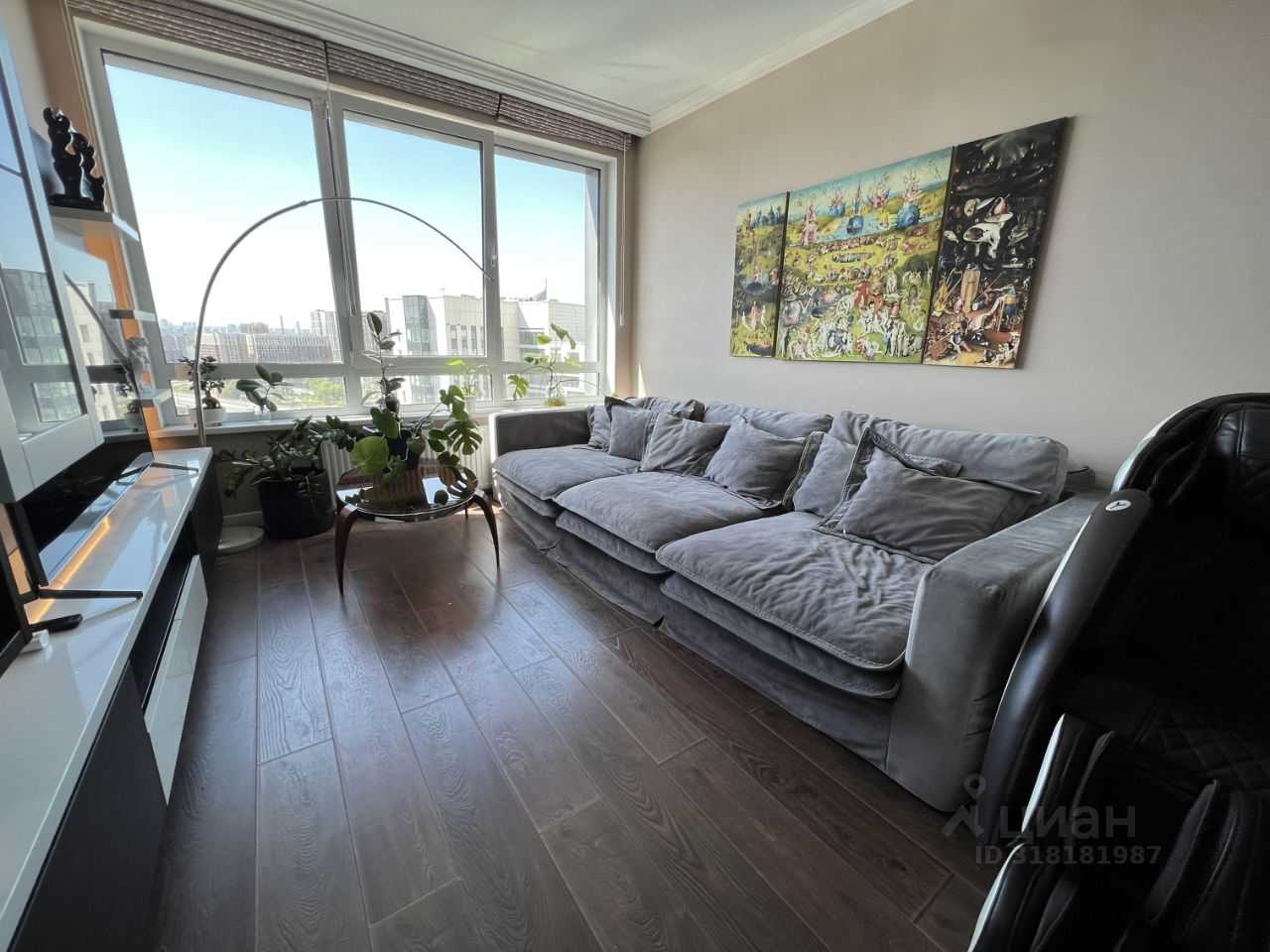 3-комнатная квартира, 90 м² — фотография 3