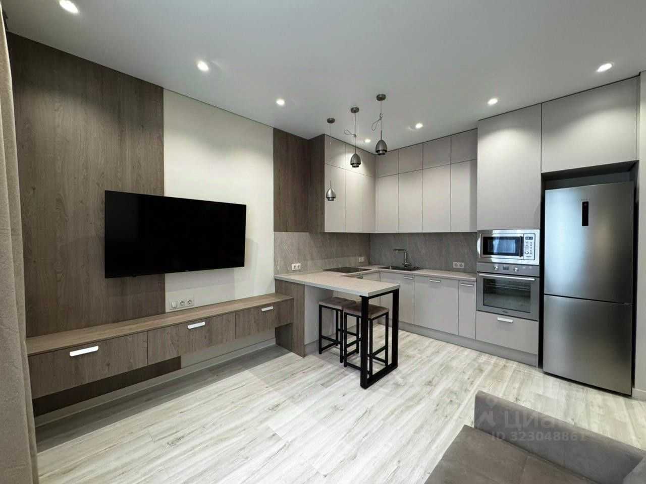 1-комнатная квартира, 47 м²