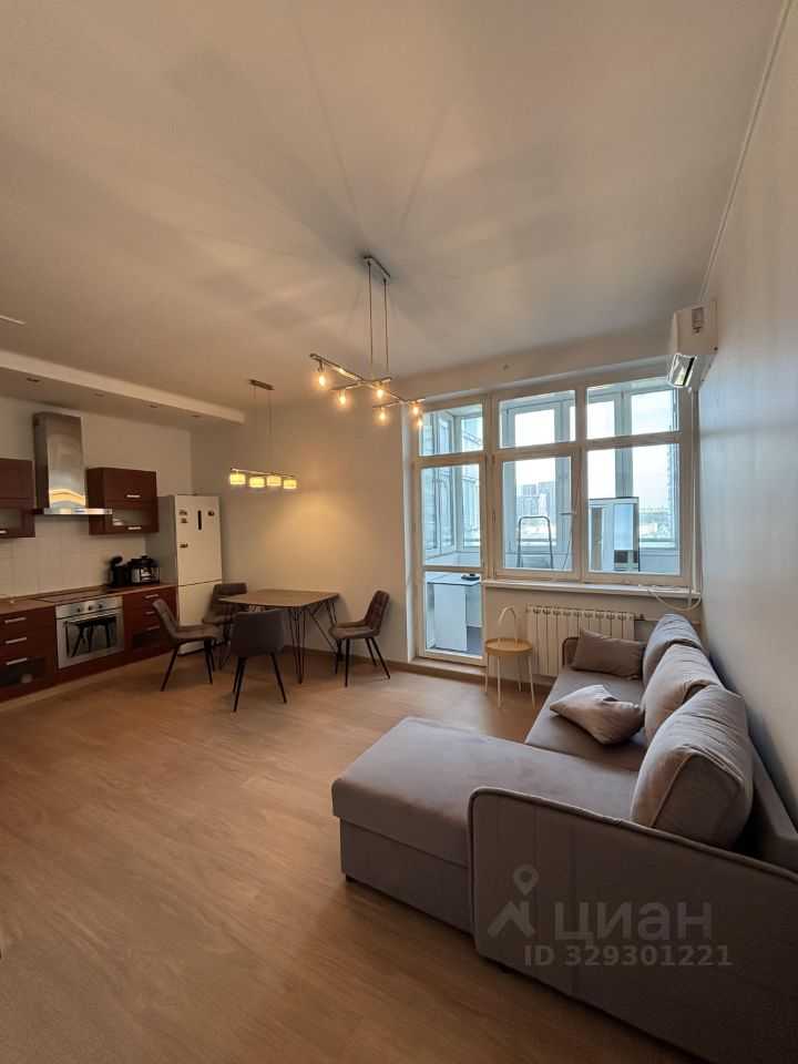 2-комнатная квартира, 55,4 м²