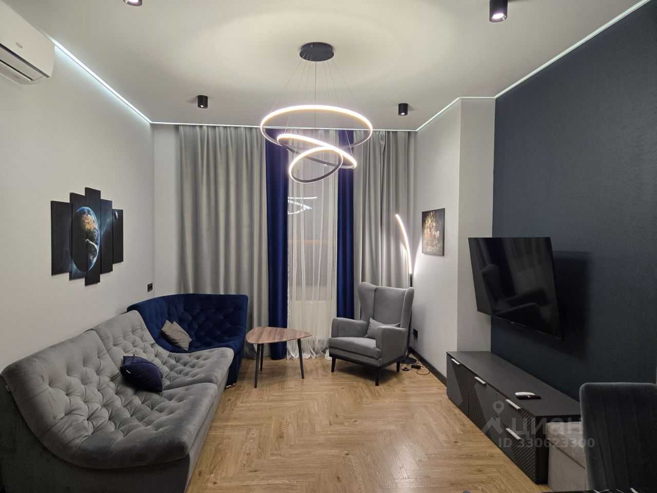2-комнатная квартира, 65 м²