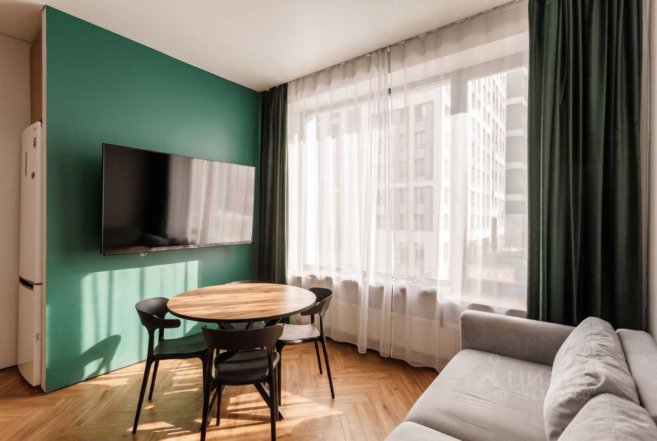 1-комнатная квартира, 52 м²