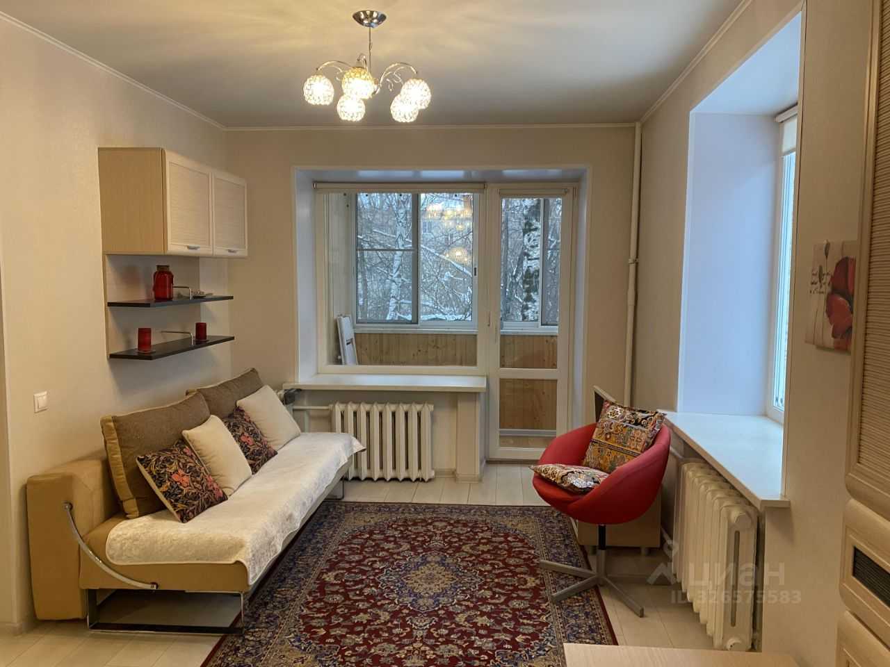 1-комнатная квартира, 36 м² — фотография 3
