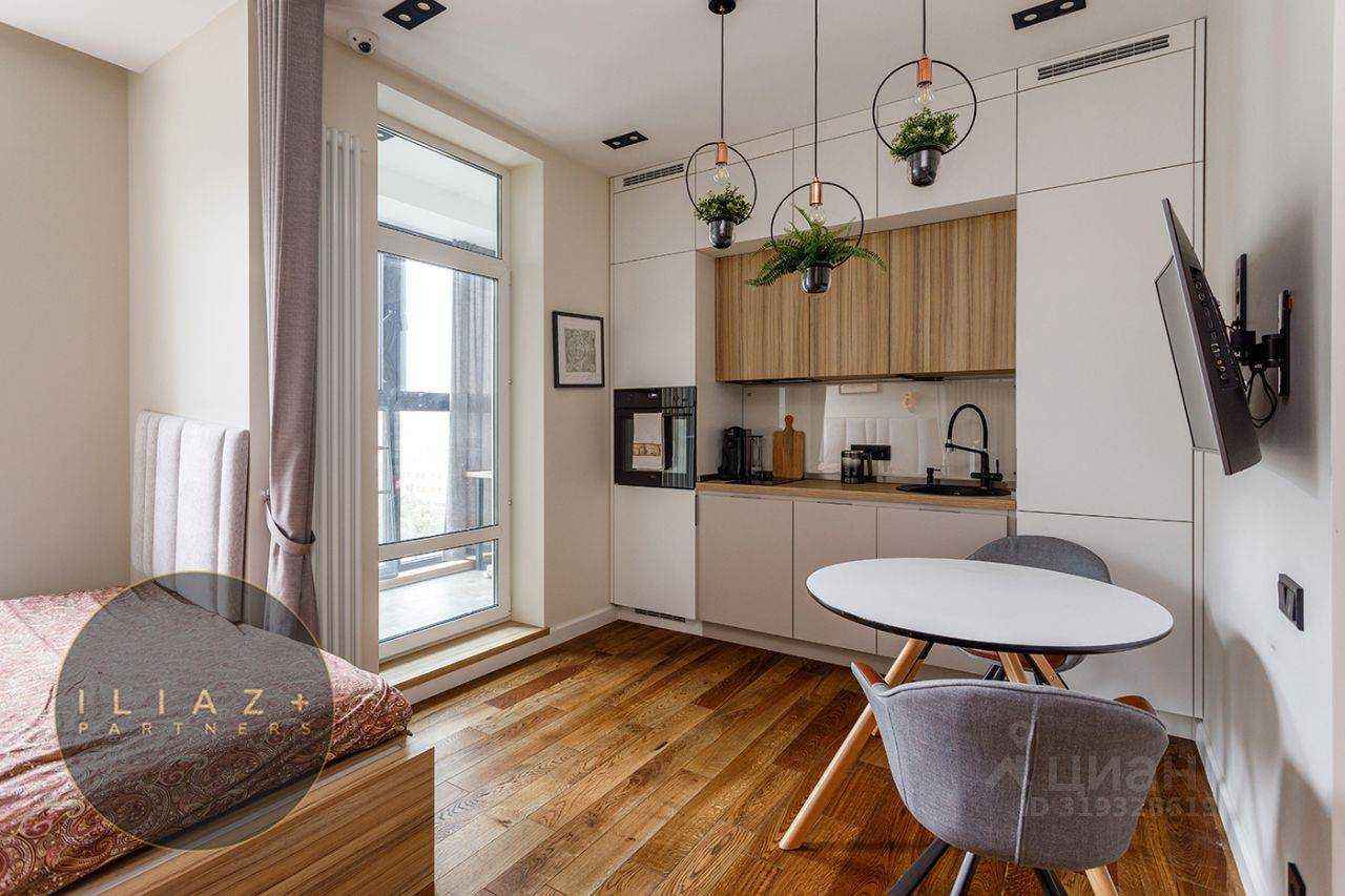 1-комнатная квартира, 27 м² — фотография 3