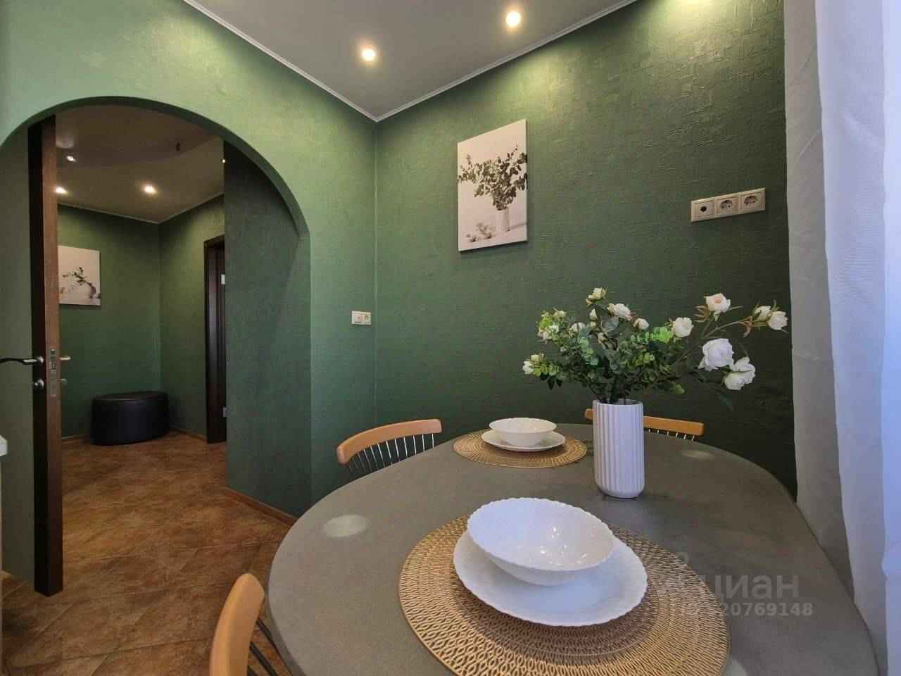 1-комнатная квартира, 38 м²