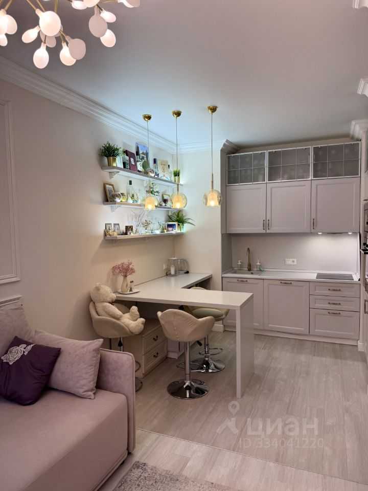 1-комнатная квартира, 34,3 м² — фотография 3