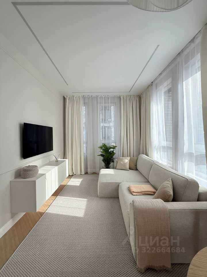 3-комнатная квартира, 55 м²