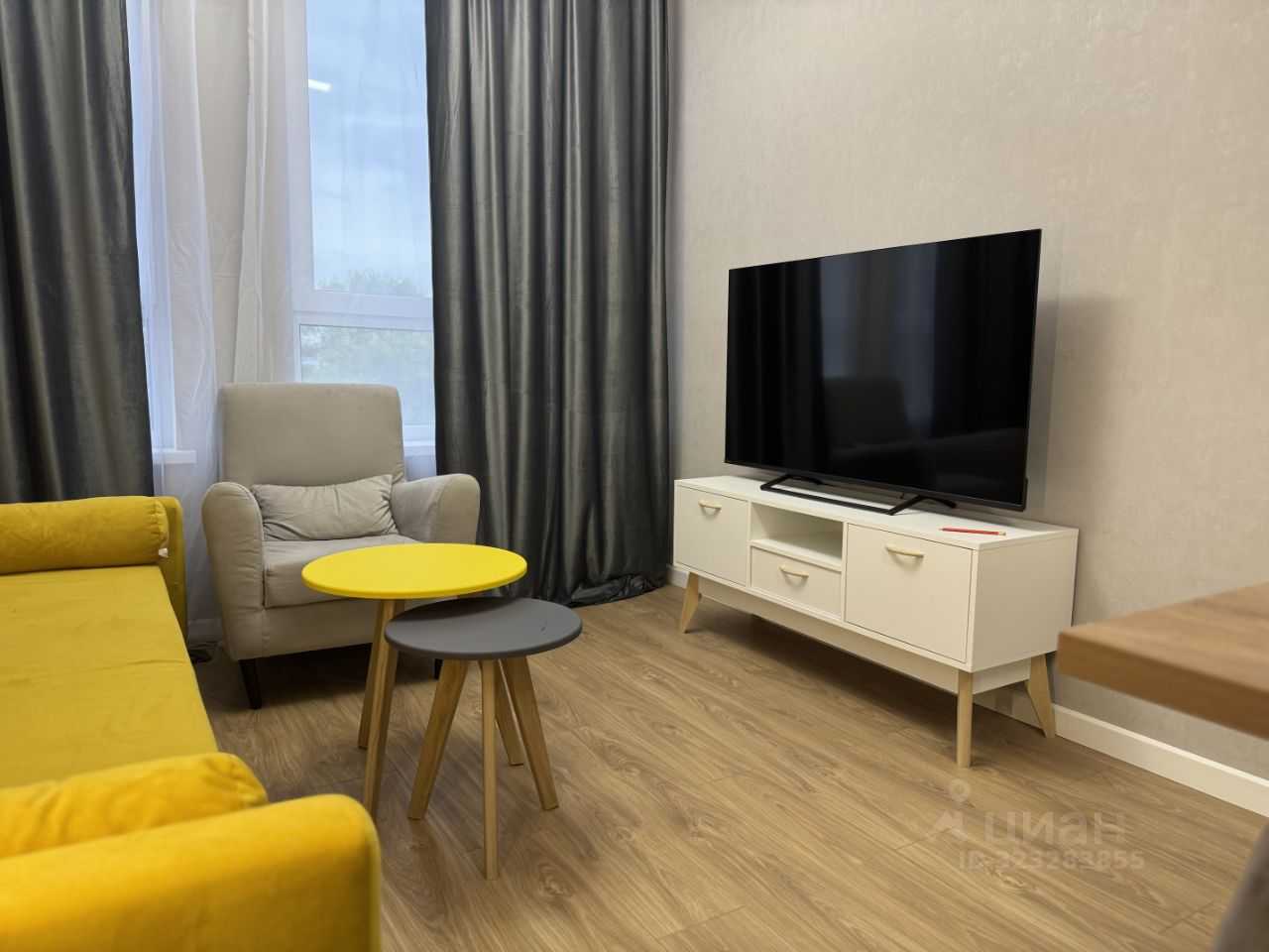 2-комнатная квартира, 34,3 м²