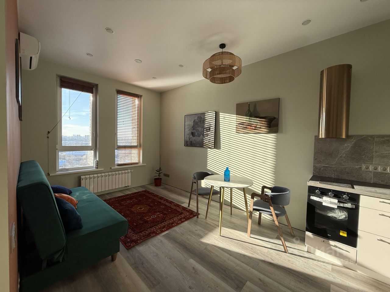 1-комнатная квартира, 35 м²