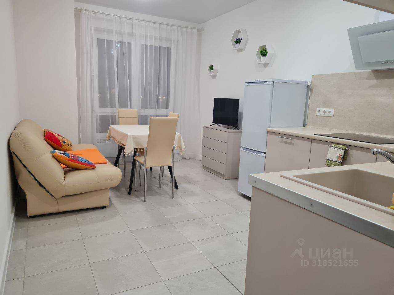 1-комнатная квартира, 40 м² — фотография 3