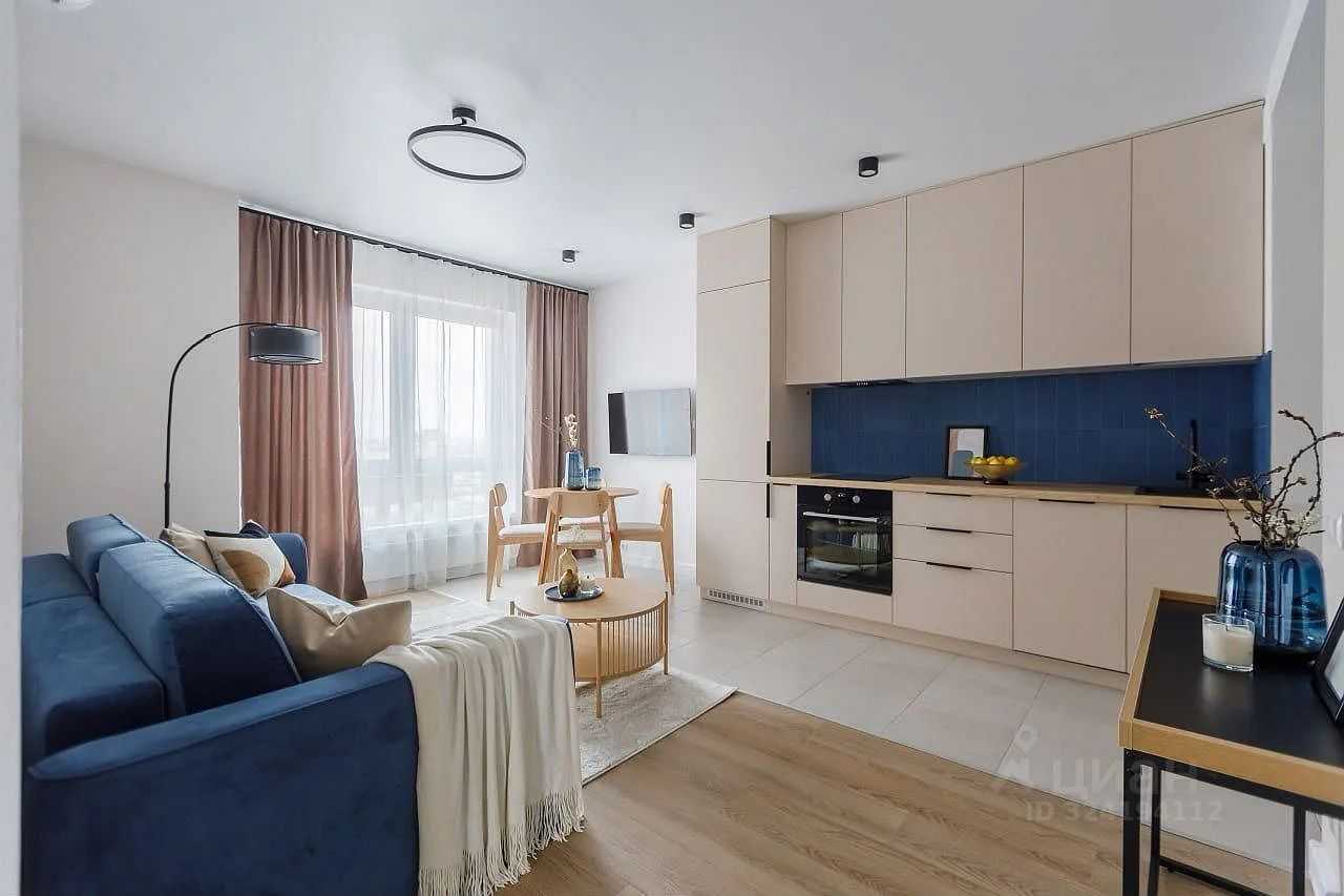3-комнатная квартира, 52,8 м²