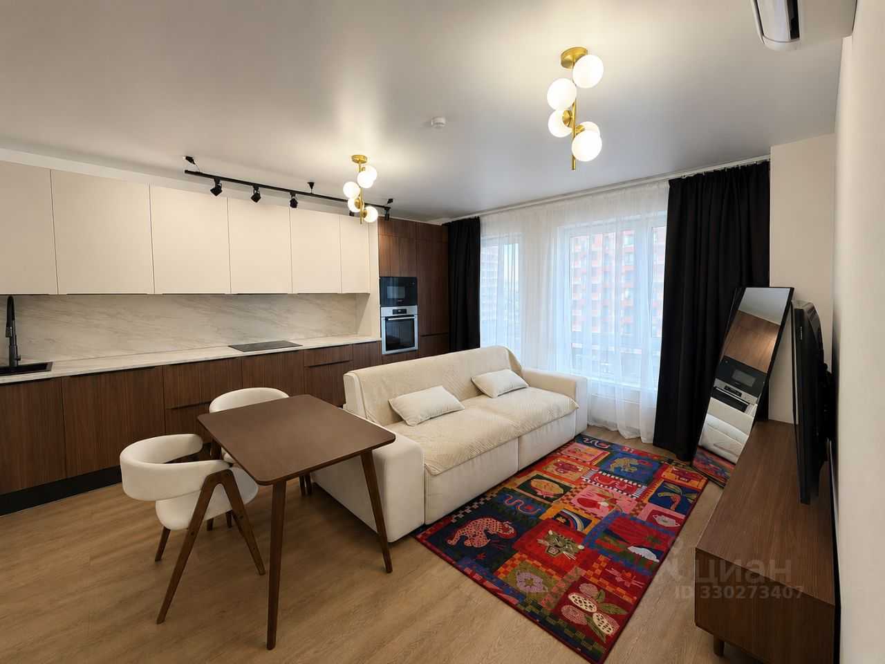 2-комнатная квартира, 58,1 м² — фотография 2