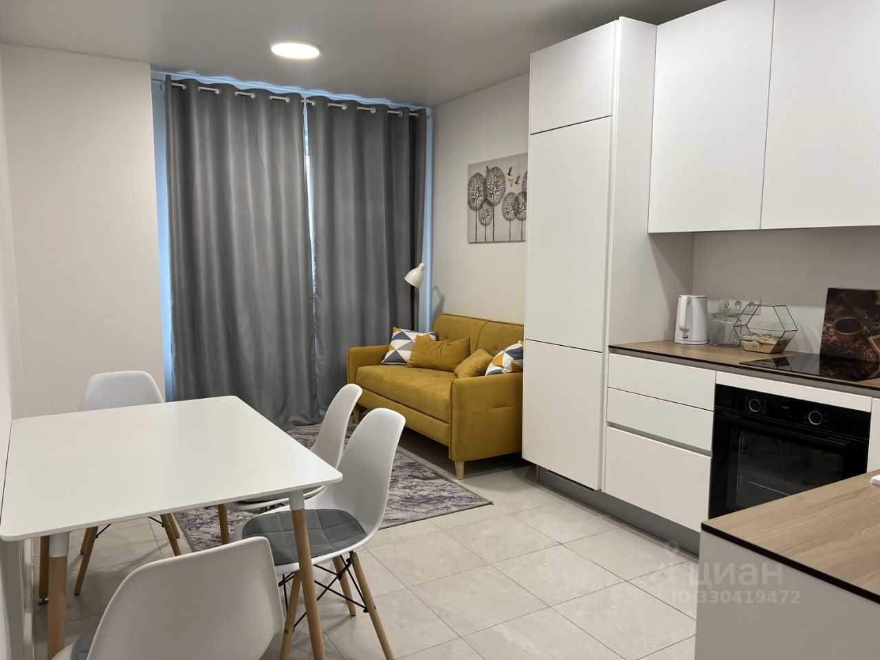 1-комнатная квартира, 40,2 м² — фотография 2