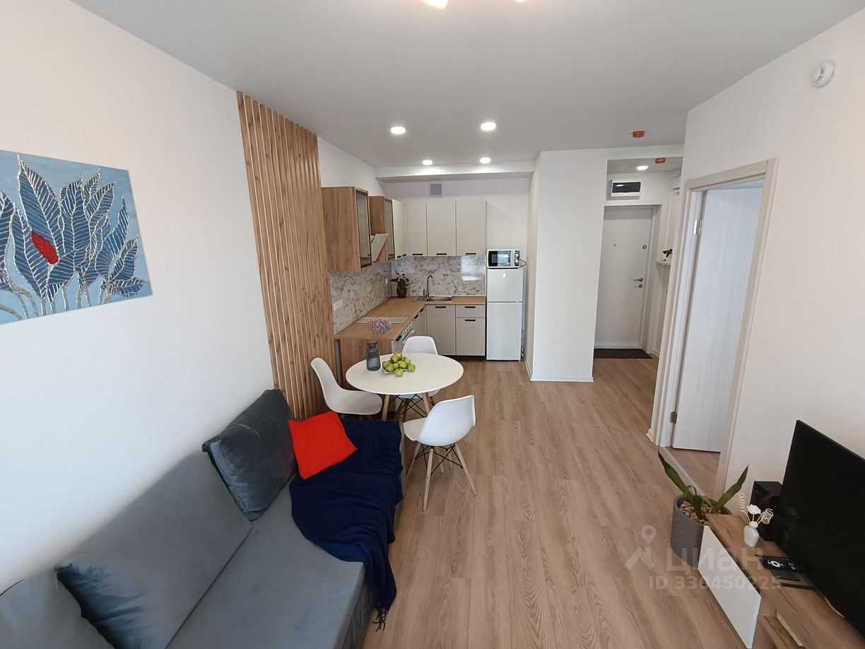 1-комнатная квартира, 33,6 м² — фотография 3