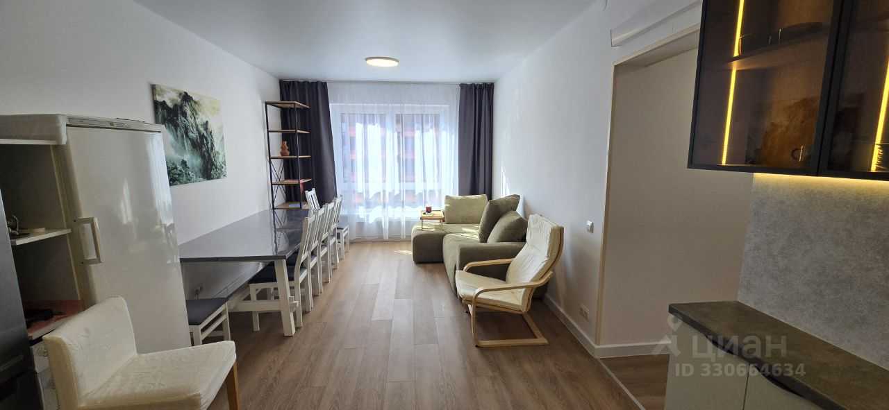3-комнатная квартира, 91,5 м²